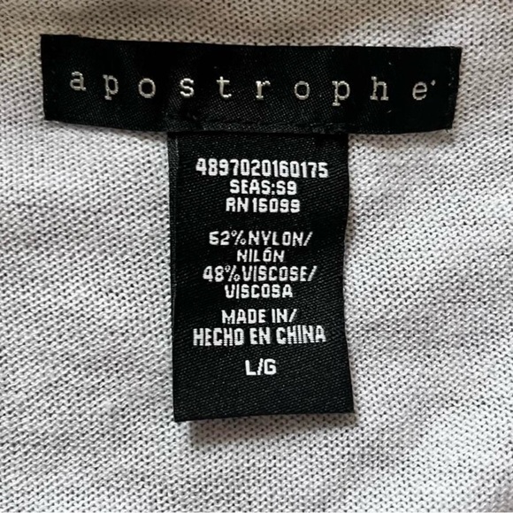 Apostrophe White Ruffled Cardigan Sweater NWT • Romantic Fairycore Layering - Picture 3 of 4